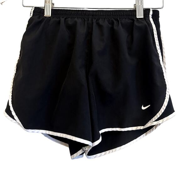 Nike Other - Nike Dri-Fit Girl's XL Black/White Shorts, Built In Liner, Adjustable Waist, EUC